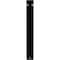 Ekena Millwork Versailles Wrought Iron Bracket, (Single center brace), Powder Coated Black 1 1/2"W x 7 1/2"D x 10"H BKTM01X07X10SVE - alternate 4